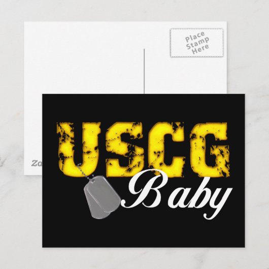 uscg99babyblk ポストカード (正面/裏面)