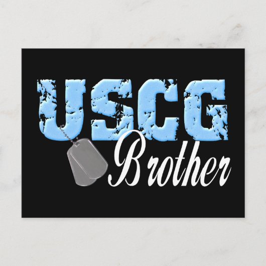 uscg99brother3blk ポストカード (正面)