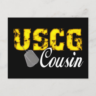 uscg99cousinblk ポストカード