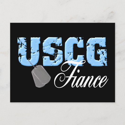uscg99fiance2blk ポストカード (正面)