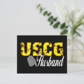uscg99husbandblk ポストカード (スタンド正面)