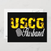 uscg99husbandblk ポストカード (正面/裏面)