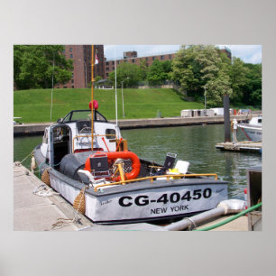 USCG 40の足の実用的なボート大きい# 40450 ポスター
