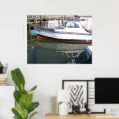 USCG 40足ユーティリティボートラージ# 40450サイドビュー ポスター (ホームオフィス)