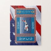 USCG C-144海 ジグソーパズル (縦)