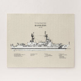 USCG Cutter Hamilton whec-715 - SBD ジグソーパズル