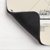 USCG Cutter Modoc wpg-46 - SBD マウスパッド (コーナー)