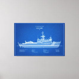 USCG Legare wmec-912 - ABD キャンバスプリント