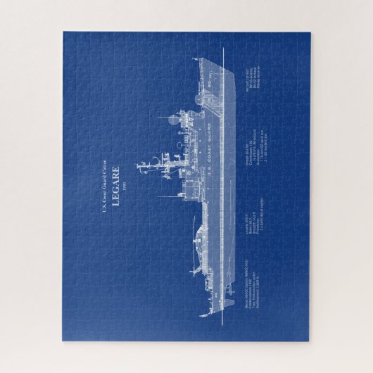 USCG Legare wmec-912 - ABD ジグソーパズル (縦)