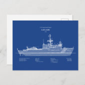 USCG Legare wmec-912 - ABD ポストカード (正面/裏面)