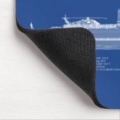 USCG Legare wmec-912 - ABD マウスパッド (コーナー)