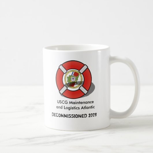 USCG MLCAは-マグを退役させます コーヒーマグカップ (右)