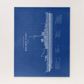 USCG Roger B. Taney whec-37 - ABD ジグソーパズル (縦)