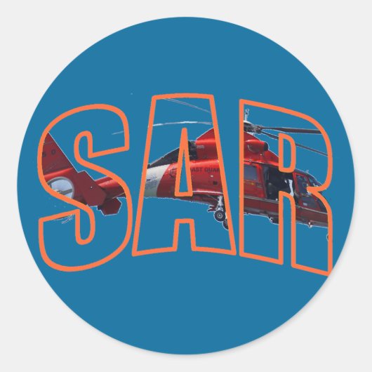 USCG SAR ラウンドシール (正面)