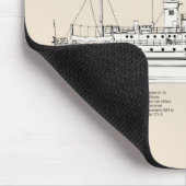 USCG Tender Fir wlm-212 - SBD マウスパッド (コーナー)