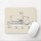 USCG Tender Fir wlm-212 - SBD マウスパッド (マウス)