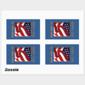 USCG Your カスタム Rectangle Stickers 長方形シール (シート)