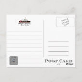 USCGCブランブルWLB-392ブイテンダー – a ポストカード (裏面)