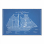 USCGC Alexander Hamilton wix-272 - ABD シール (正面)