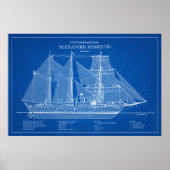 USCGC Alexander Hamilton wix-272 - ABD ポスター (正面)