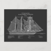 USCGC Alexander Hamilton wix-272 - ABD ポストカード (正面)