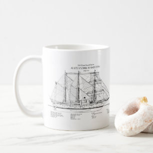USCGC Alexander Hamilton wix-272 - SBD コーヒーマグカップ