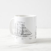 USCGC Alexander Hamilton wix-272 - SBD コーヒーマグカップ (正面左)