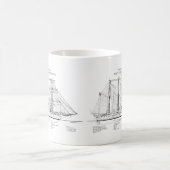 USCGC Alexander Hamilton wix-272 - SBD コーヒーマグカップ (中央)