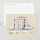 USCGC Alexander Hamilton wix-272 - SBD ポストカード (正面/裏面)