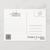 USCGC BIBB WPG-31/WHEC-31カッター ポストカード (裏面)