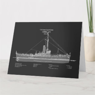 USCGC Chelan - ABD サンキューカード