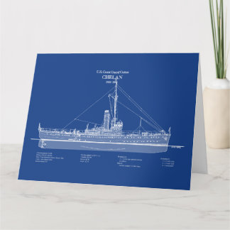 USCGC Chelan - ABD サンキューカード