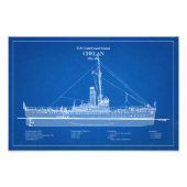 USCGC Chelan - ABD フォトプリント (正面)