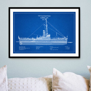 USCGC Chelan - ABD ポスター