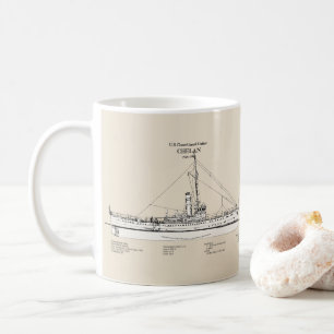 USCGC Chelan - SBD コーヒーマグカップ