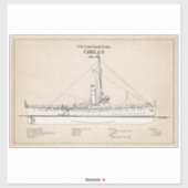 USCGC Chelan - SBD シール (シート)