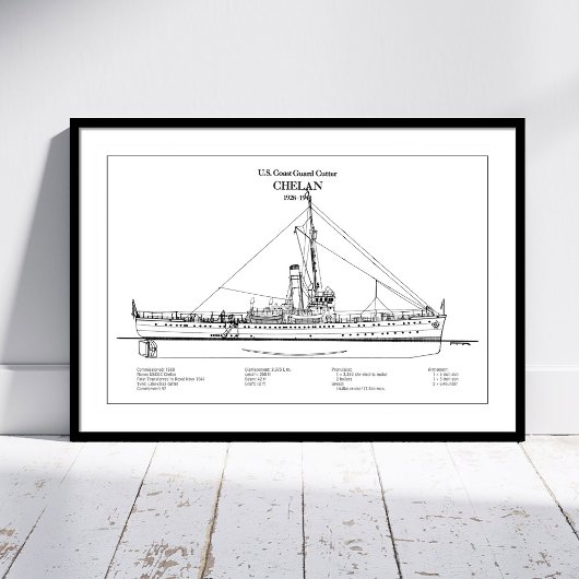 USCGC Chelan - SBD フォトプリント