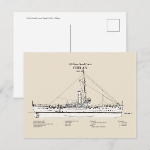 USCGC Chelan - SBD ポストカード