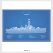 USCGC Cobb wpg-181 - ABD シール (シート)