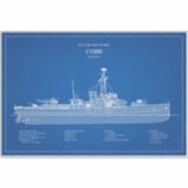 USCGC Cobb wpg-181 - ABD シール (正面)