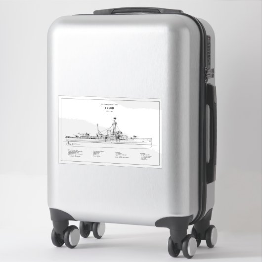 USCGC Cobb wpg-181 - BD シール (スーツケース)