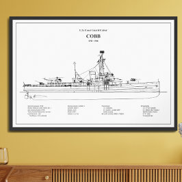 USCGC Cobb wpg-181 - BD フォトプリント