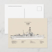 USCGC Cobb wpg-181 - SBD ポストカード (正面/裏面)