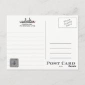 USCGC DALLAS WHEC-716 – カッター – ポストカード (裏面)