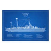 USCGC Duane wpg-33 - ABD フォトプリント (正面)