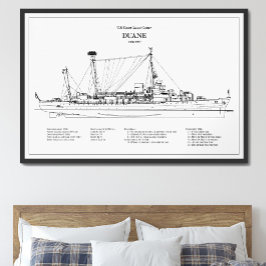 USCGC Duane wpg-33 - BD フォトプリント