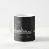 USCGC Duane wpg-33 - PD コーヒーマグカップ (正面左)