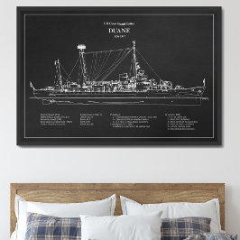 USCGC Duane wpg-33 - PD フォトプリント
