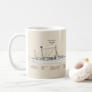 USCGC Duane wpg-33 - SBD コーヒーマグカップ