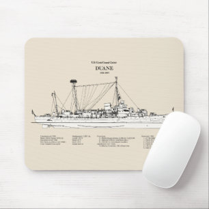 USCGC Duane wpg-33 - SBD マウスパッド